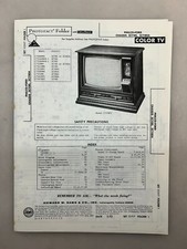 Philco 2CY80 Service Manual Sams Photofact Free Shipping