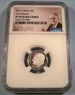 2021-S 10c SILVER NGC PF70UCAM PROOF ROOSEVELT DIME ULTRA CAMEO PR PF 70