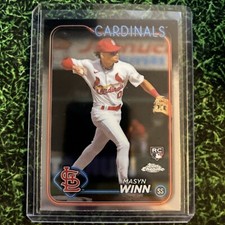 2024 Topps Chrome - #189 Masyn Winn (RC)