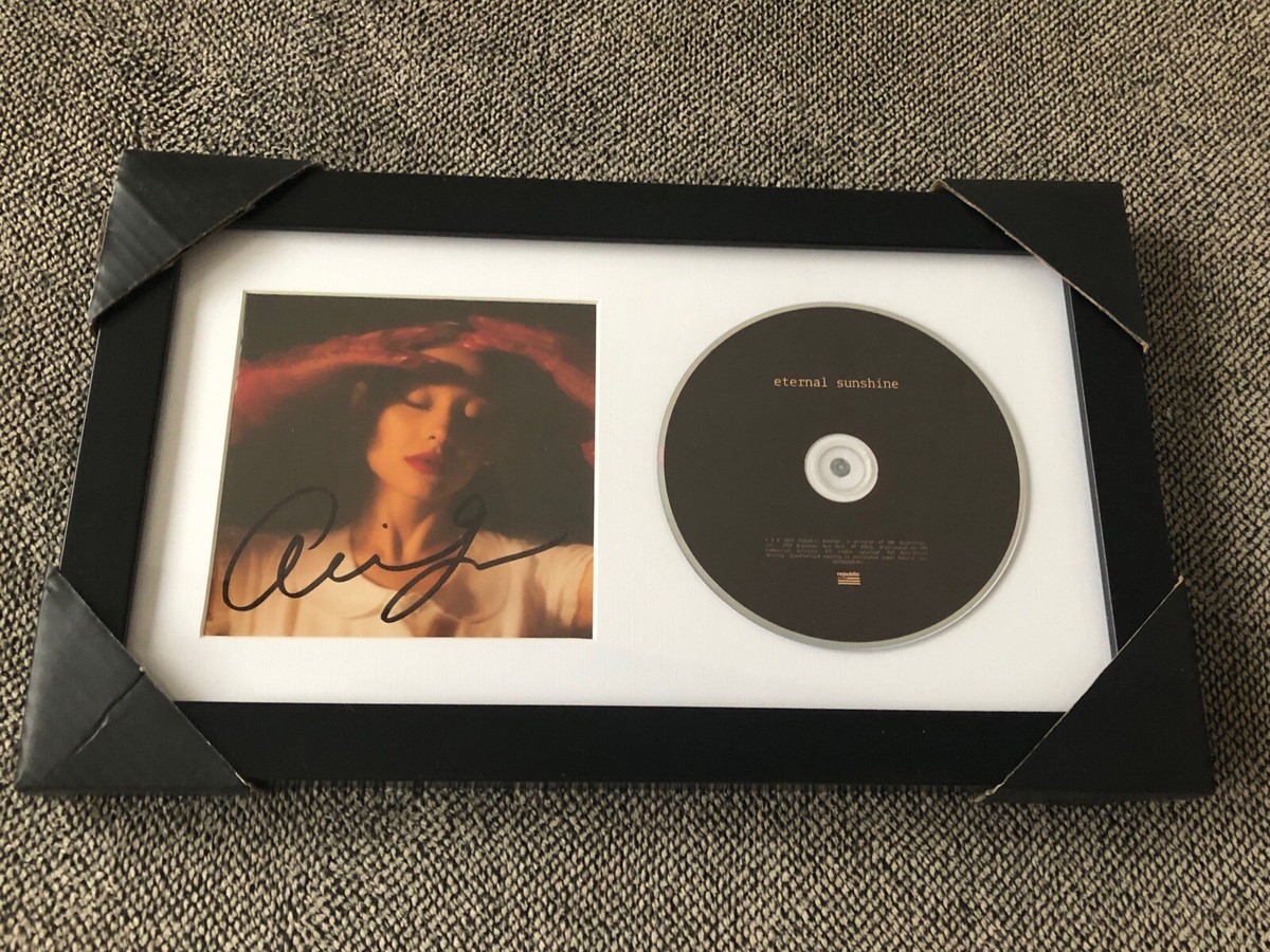 Eternal Sunshine 直筆サインCD Ariana Grande ④ Ariana Grande Signed CD - Eternal Sunshine (Signature Styles