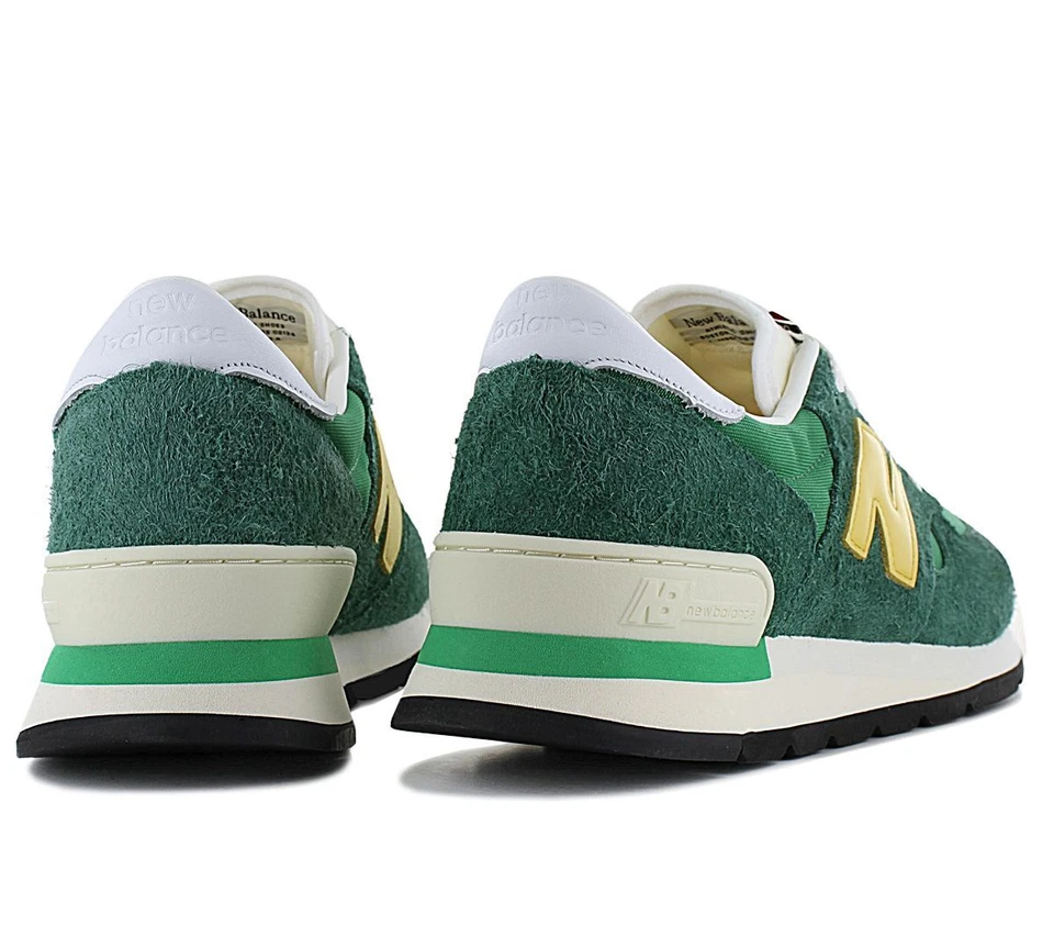 New Balance 990v1 - Made in USA - Hombre Sneaker Verde M 990 GG1 Sport Zapatos - Imagen 3 de 4