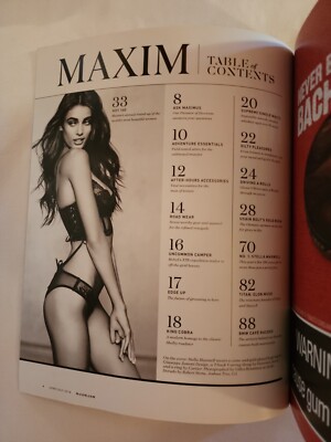 その他 Maxim jun/july 2016 Stella Maxwell 2016 June/July MAXIM BIGLARI Stella Maxwell Hot 100 Women Elon