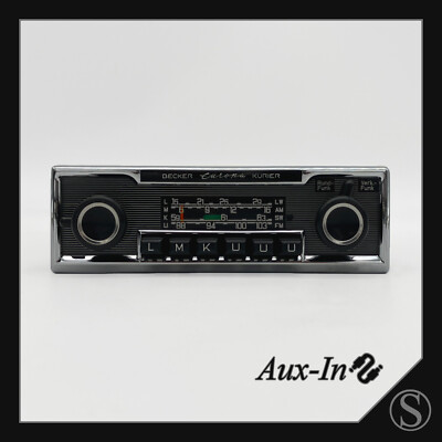 Becker Europa Courier LMKU 463 Radio Aux For Mercedes W123 W116 W126 R107 BE0463