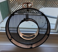 Good Directions All Copper  Black Mesh Circle Fly-Thru Bird Feeder 111PM