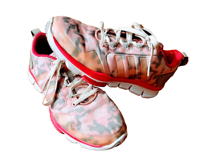 Adidas Womens Speed Camo B54350 Pink Running Shoes Sneakers Size