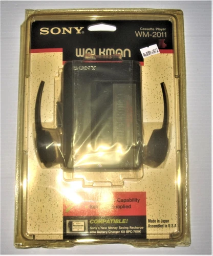 SONY Walkman WM-2011 Cassette Player - New in Original Package