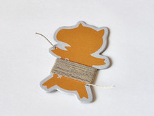 SMKC HORN ROTOR VALVE CORD / STRING Gold