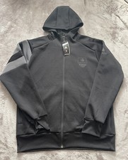 Adidas Mens USA Volleyball Full Zip Hooded All Weather Jacket Black Large DY2409