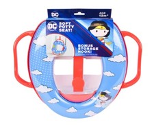 Soft Padded Potty Seat Wonder Woman DC Comics Training Toddler/Kids/Child