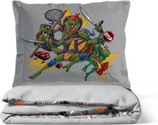 Teenage Mutant Ninja Turtles Kids Duvet Cover Set No Insert AB0DPNM8RRW4