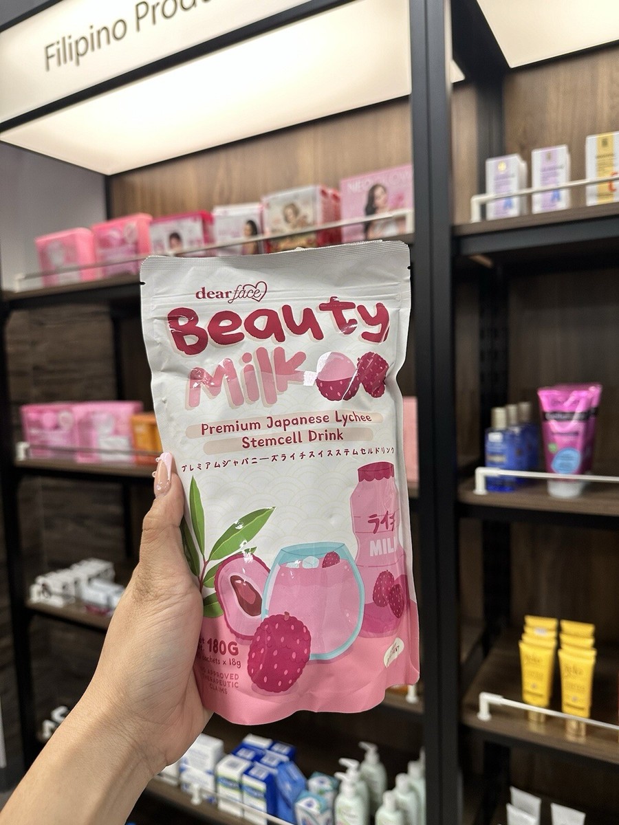 Dear Face Beauty Milk Premium Japanese Lychee Swiss Stemcell Drink Dear Face Beauty Milk Premium Japanese Lychee Swiss Stemcell Drink