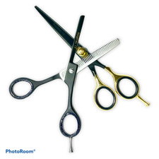 6.5" Professional Hair Cutting Japanese Scissors Thinning Barber Shears Set Kit