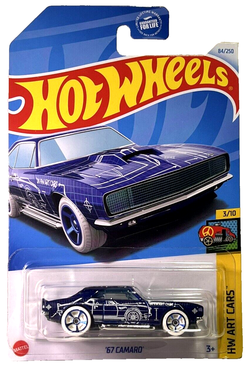 ホットウィール 35周年限定 '67 Camaro hotwheels 2023 HOTWHEELS '67 CAMARO #84/250 HW ART CARS #3/10 | eBay