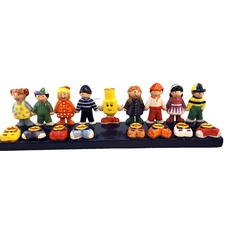 Rite Lite Menorah by Susan Fischer Weis Hannukah Chanuka Friends Vintage 2004