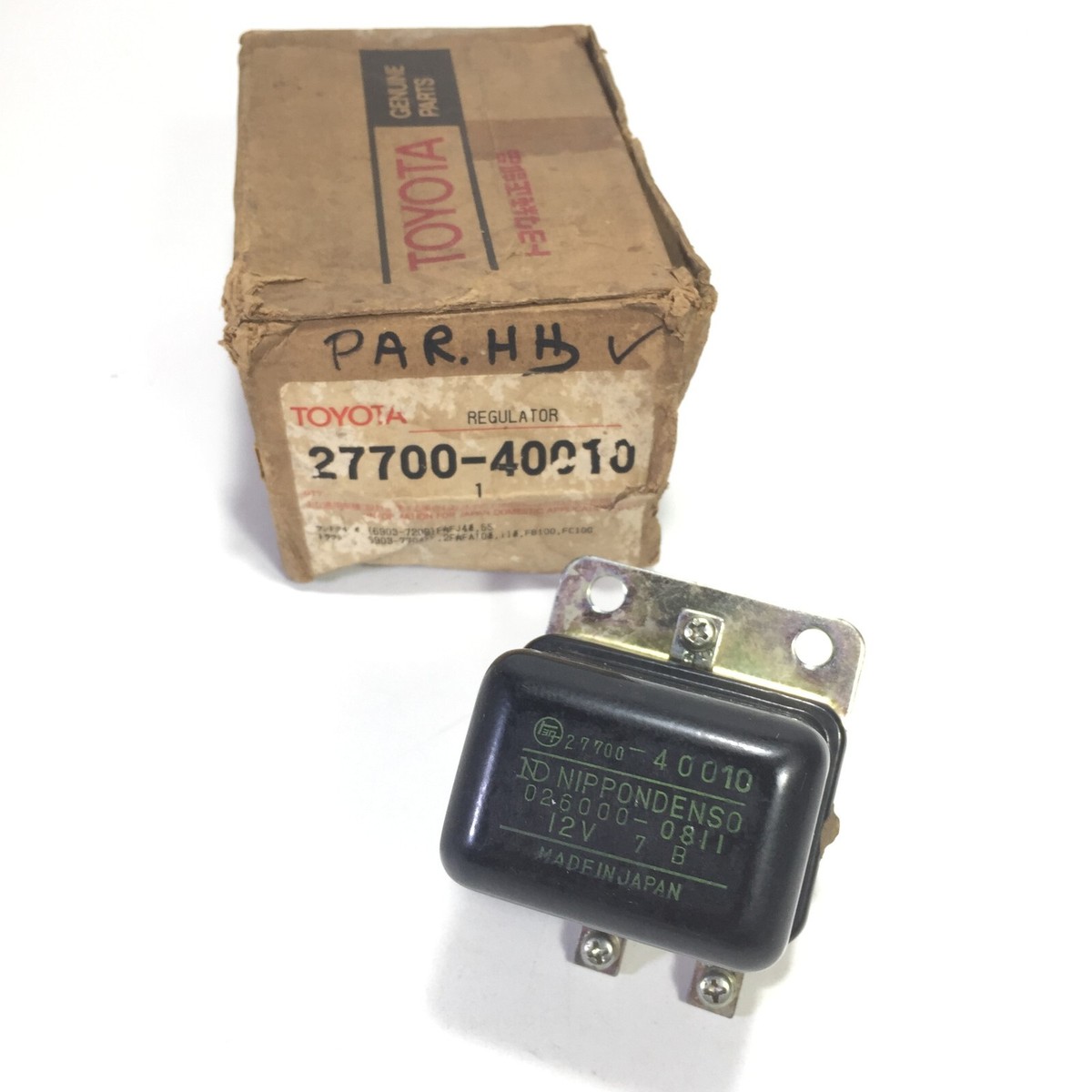 トヨタ レギュレータ 27700-54040 27700-54040-84 - Genuine Toyota