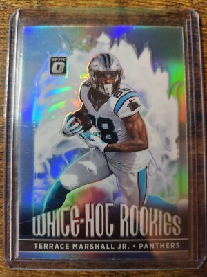 2021 Donruss Optic Terrace Marshall Jr. White Hot Rookies RC #WHR-9 Panthers