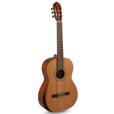 Manuel Rodriguez Classical Guitar Tradicion T-65, Red-Cedar/Mahogany 4/4 Armrest