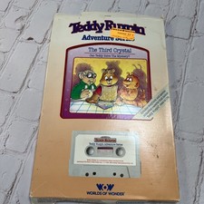 Teddy Ruxpin 1985 The Third Crystal Story Book/cassette Tape WOW Never Used 