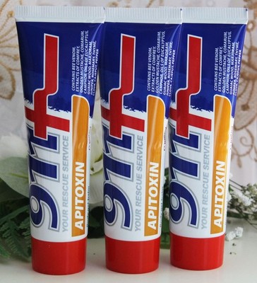 3x100ml Serie 911+ Apitoxin Bienengift Körper Gel Balsam Körpergel Bee Venom