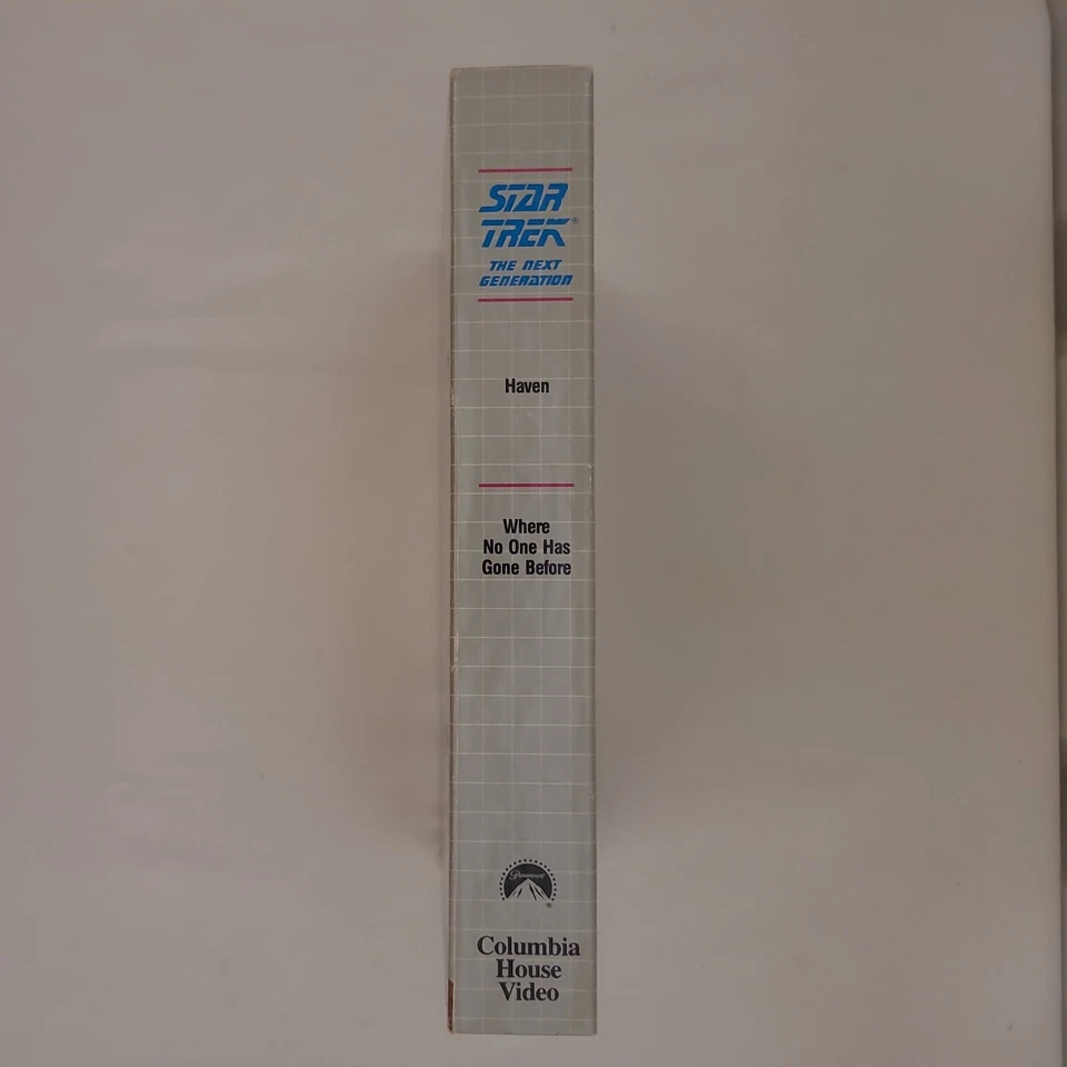 Star Trek Next Gen VHS Collectors Edition Haven/Where No One Has Gone. Tested! - Image 3 of 4