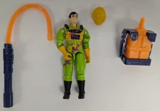G.I. Joe Eco Warriors Flint Action Figure Missing Gun Without Box 1991 Hasbro