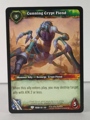 Cunning Crypt Fiend - Reign of Fire - 127/197 - Common - C