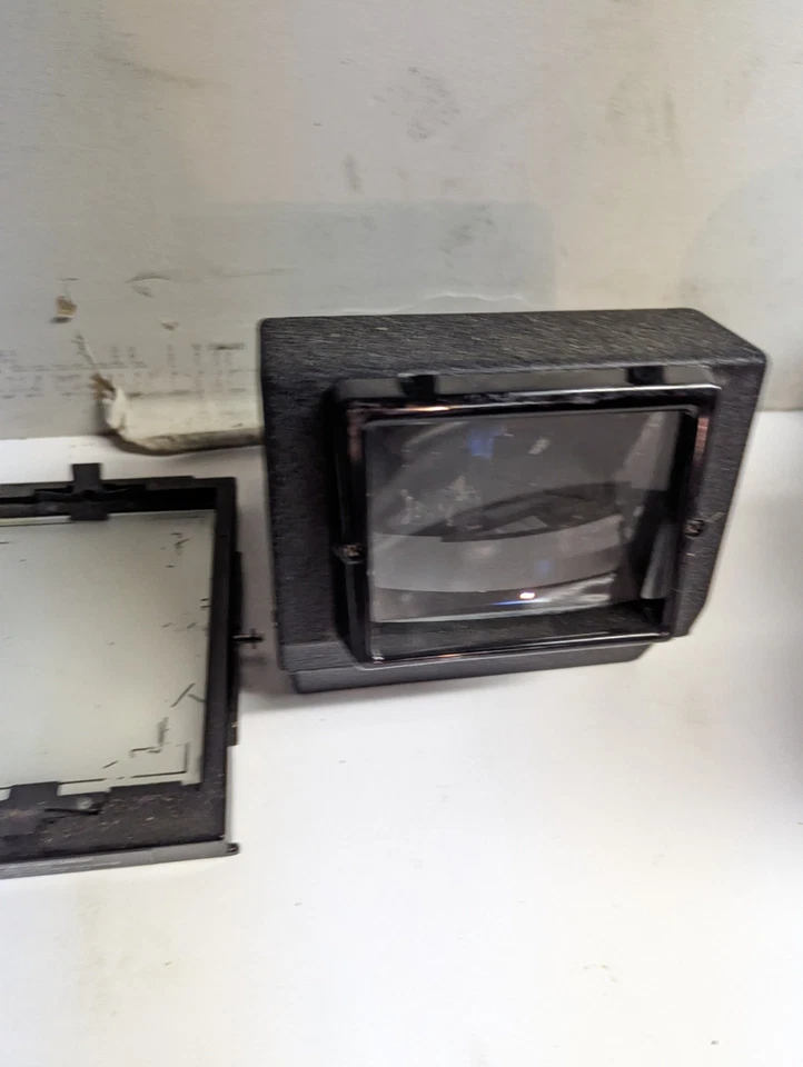 *As-is* Polaroid MP-4 Land Camera Reflex Viewer Finder & Focus Screen - Image 4 of 4