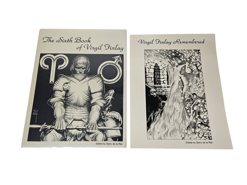 The Second Through Seventh Book of Virgil Finlay Set Limited Edition 1978 HCDJ - Imagen 16 de 22