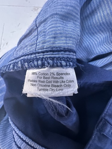 Peter Millar Crown Vintage 5-Pocket Canvas Pants Blue MF18B86 Mens 35 ...