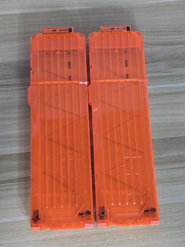 Nerf N Strike Elite 18 Dart Magazin x2 Konvolut Mags für verschiedene Nerf Guns.