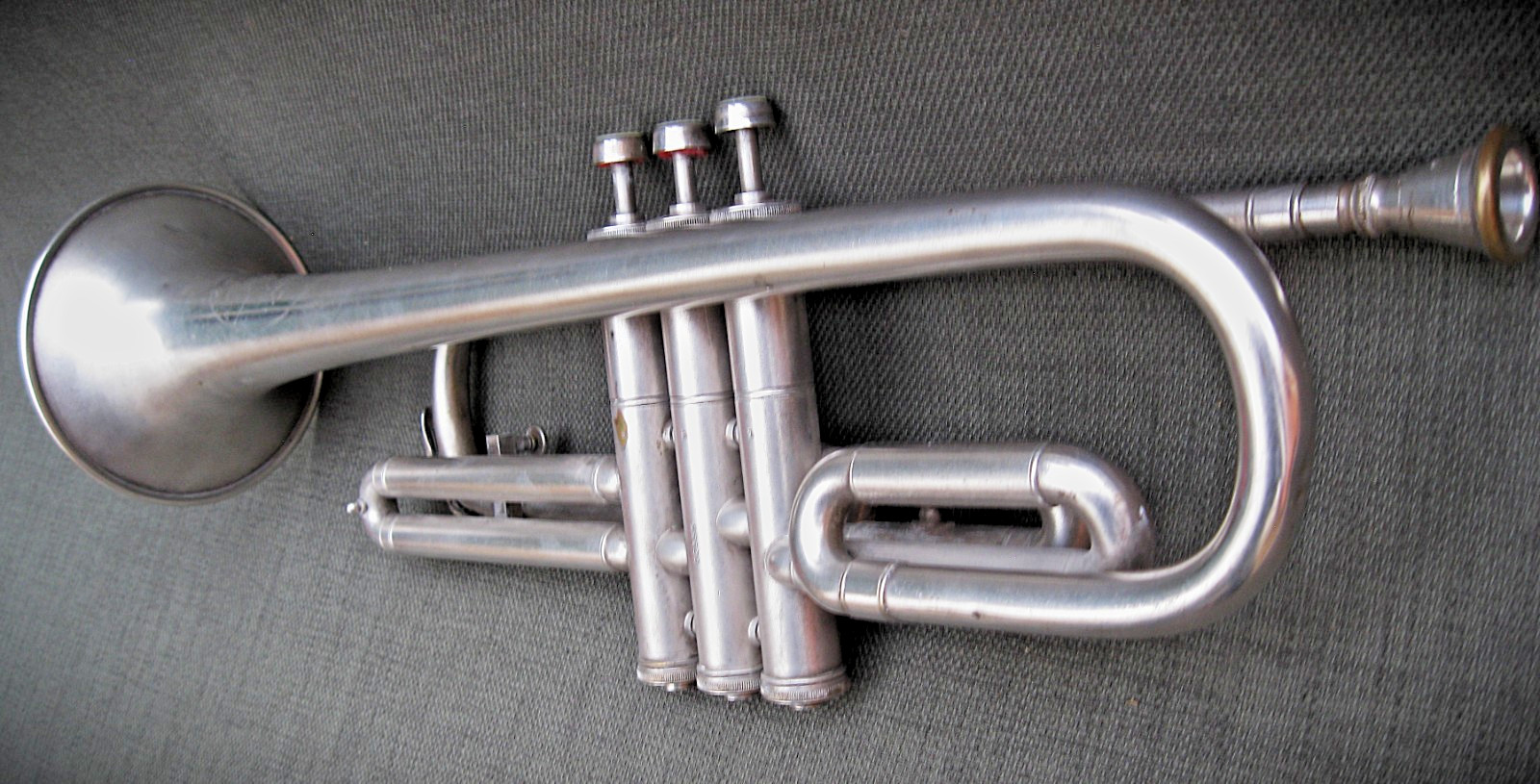 Vintage 1925 Cavalier Trumpet – Martin Elkhart Build – Orig. Case & Mouthpiece