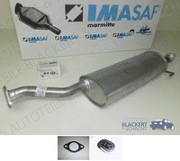 Imasaf Auspuff MSD Mitteltopf für Hyundai Trajet 2.0 Crdi 83Kw -06/02