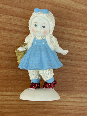 Department 56 SNOWBABIES Wizard of Oz Dorothy Ruby Shoes 2011
