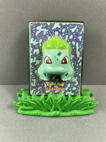 Pokemon Movie 2000 Bulbasaur Power Card - Nintendo Burger King Toy Vtg