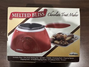 Salton Melted Bliss Chocolate Treat Maker NEW