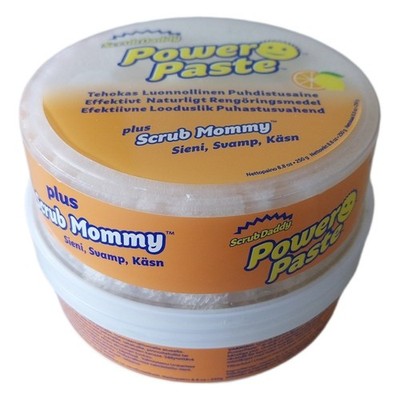 Scrub Daddy Power Paste Universalstein Putzmittel Set - Backofenreiniger für Gla