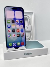 Apple iPhone 16 A3081 256GB Teal Warranty 100% battery health Unlocked phone