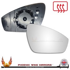 For Skoda Kodiaq Mk2 Door Wing Mirror Glass 2024-2026 Heated Clip On Right Hand