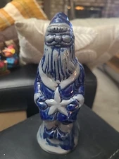 Rowe Pottery Works Santa Bell