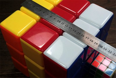 Giant Magic Cube, 18CM Big 3x3 Speed Cube Color-Matching 3D