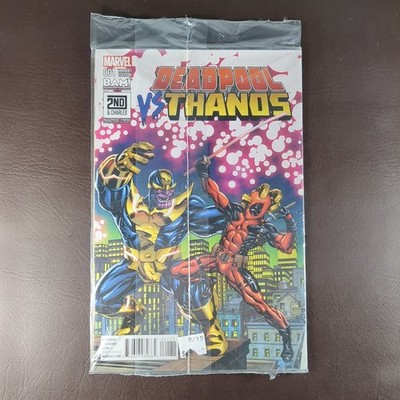 Deadpool Vs. Thanos #1 BAM! / 2nd & Charles Variant Cover - Still Sealed!