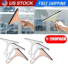 Glass Window Wiper Cleaner Bathroom Squeegee Car Mirror Scrub Cleaning Tool
