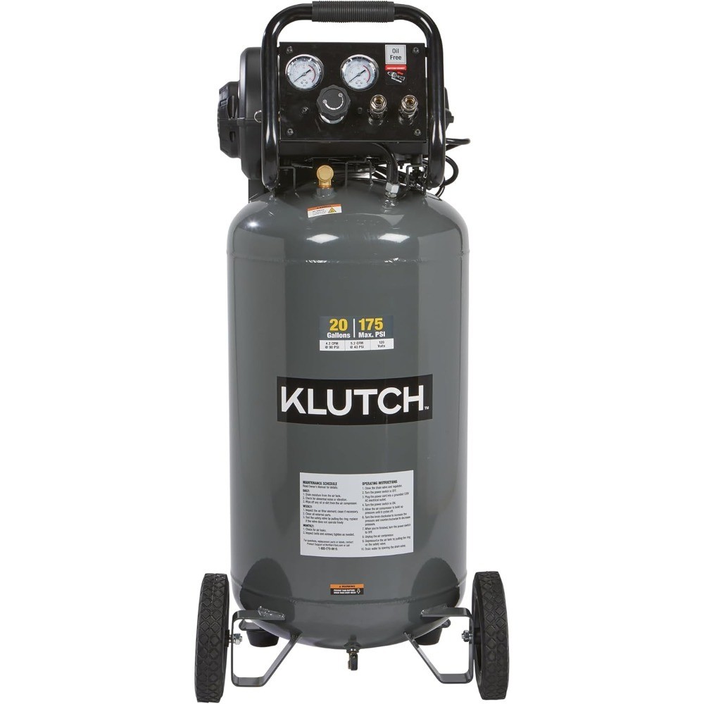 2 120 Volt 175 Psi Portable Electric Pancake Tank
