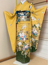 Kimono Furisode Due to stains and dirt found during inspection pis on sale! umea