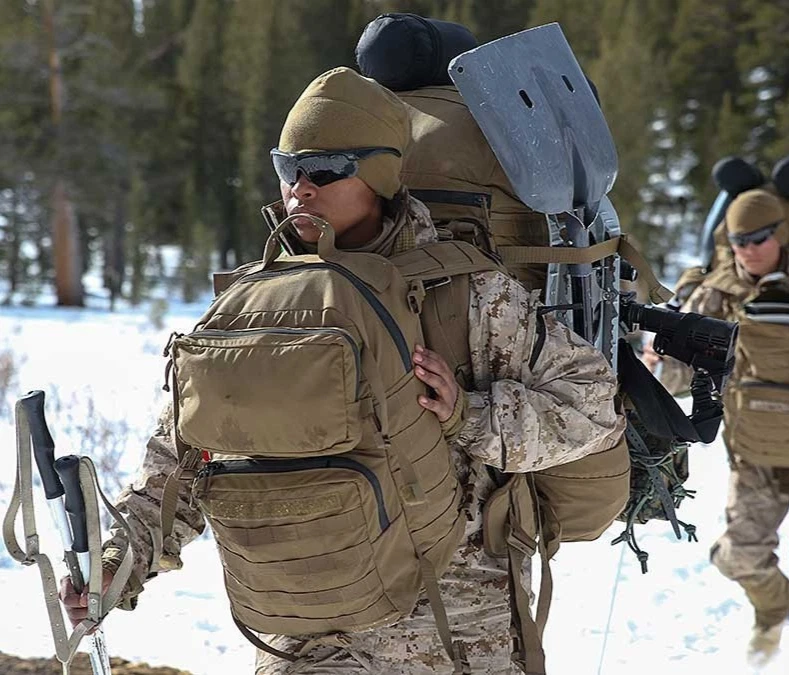 Mochila USMC FILBE - JUEGO COMPLETO (8) PIEZAS - Grado A - Sin defectos Foto 2 de 4