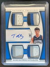 2024-25 Immaculate Tristan da Silva National Treasures Rookie Auto RC #66/99