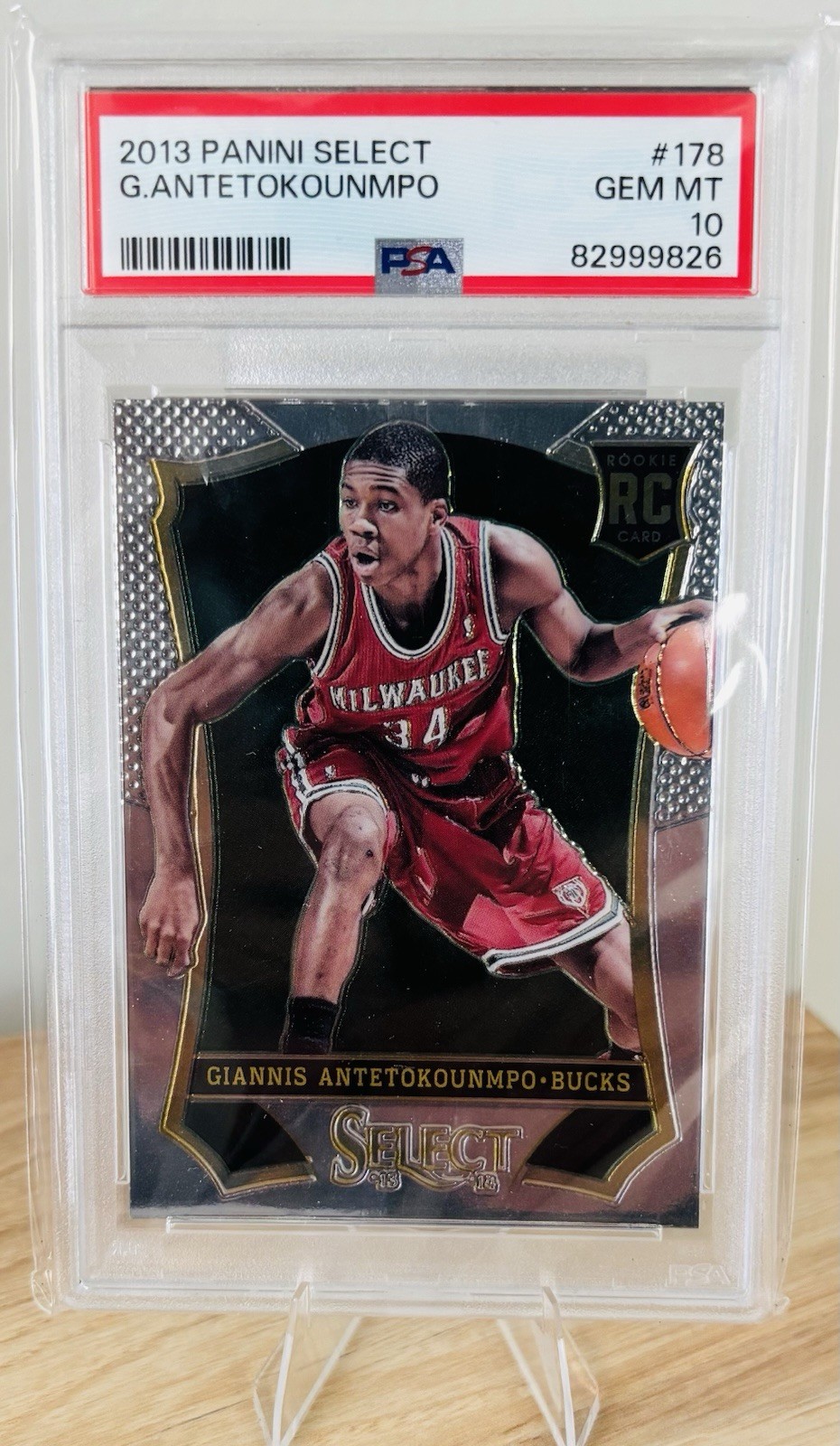 Giannis Antetokounmpo 2013 Select #178 Base Price Guide - Sports