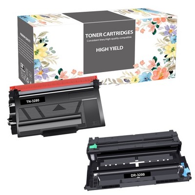 Trommel & Toner Compatible with Brother HL-5370DW DCP-8380DN TN-3280 DR-3200