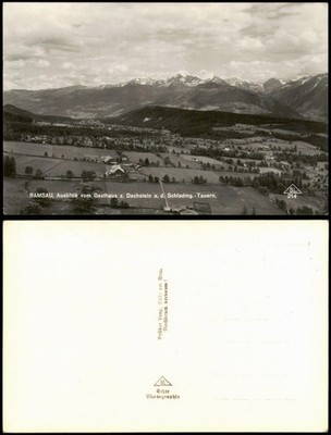 Ramsau Lower Austria from Gasthaus z. Dachstein Schladmg.-Tauern 1940