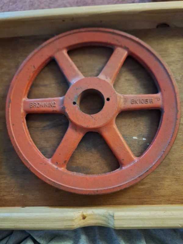 Browning BK105H Single Groove Cast Iron FHP V- Belt Pulley